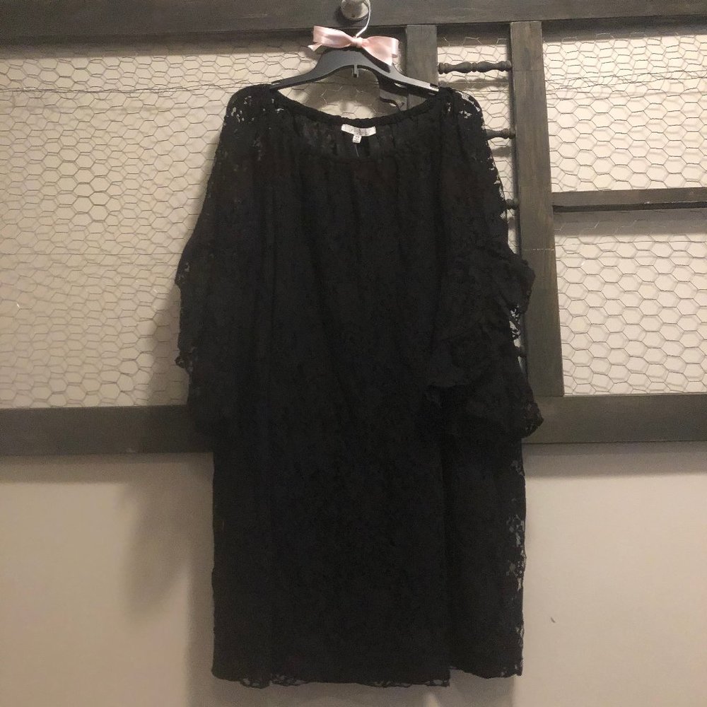 Fever Black Laced Dress